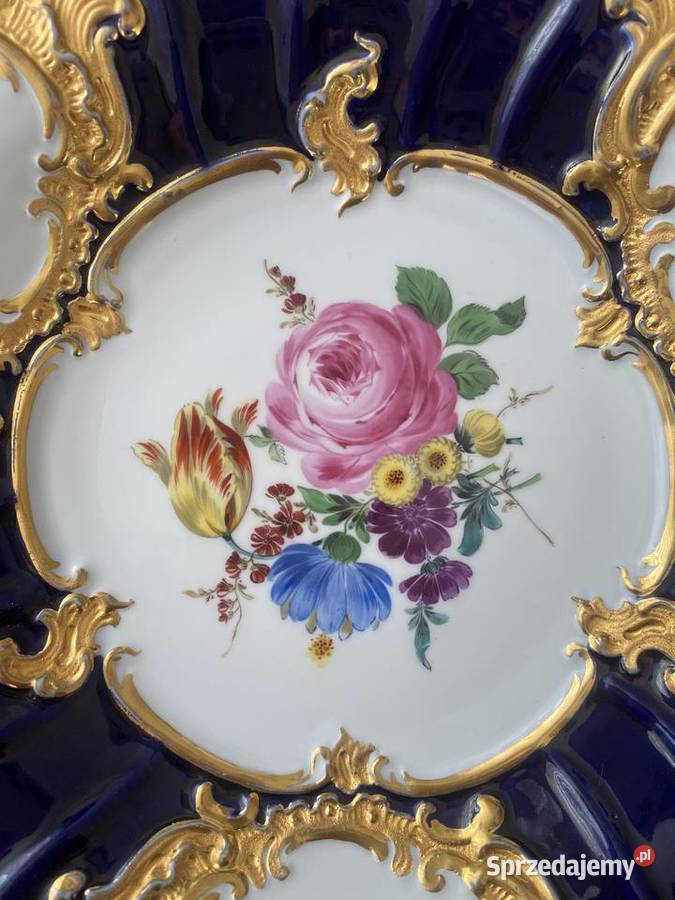 patera miśnia meissenmisnia Porcelana i szkło