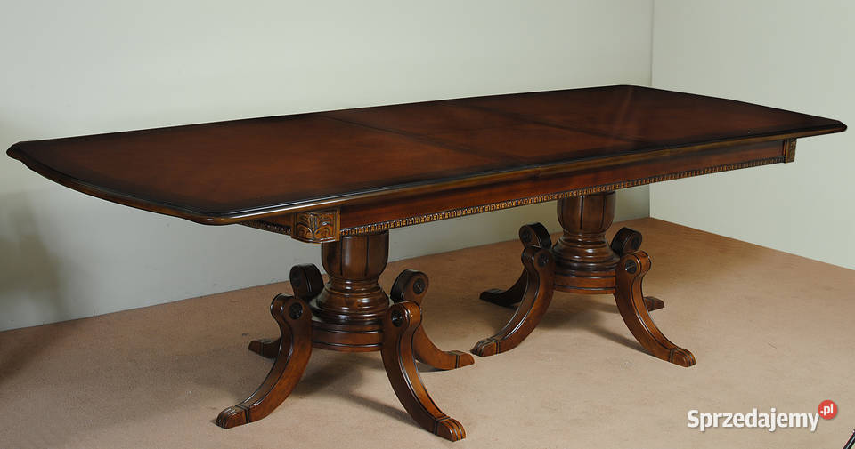Nowy stylowy rozkładany stół ludwikowski długi 300cm Września