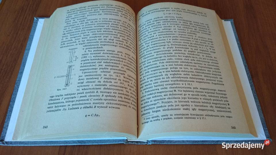 Kurs Fizyki tom 2 Elektryczność i magnetyzm fizyka Gdańsk