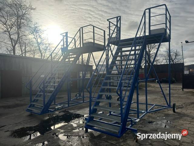Schody mobilne stalowe ocynkowane producent Gdynia sprzedam