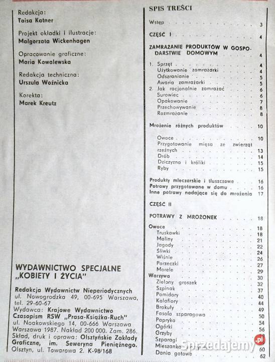 Mrożonkowe ABC Ludmiła Grudowa Chełm sprzedam
