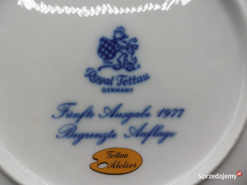 Kolekcjonerski talerz na Dzień Matki z 1977 roku wielkopolskie Raszków sprzedam