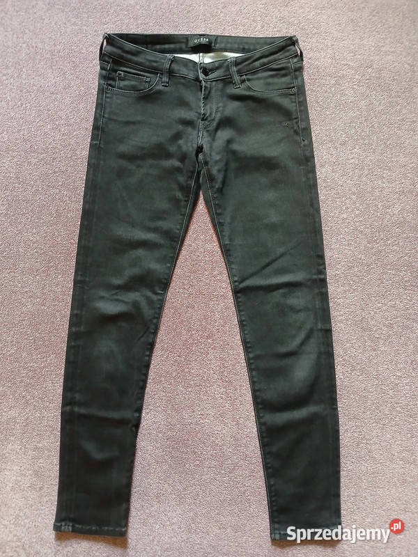 Spodnie damskie czarne bawełna rozmiar sxs Guess Rozmiar 36(S) świętokrzyskie Kielce