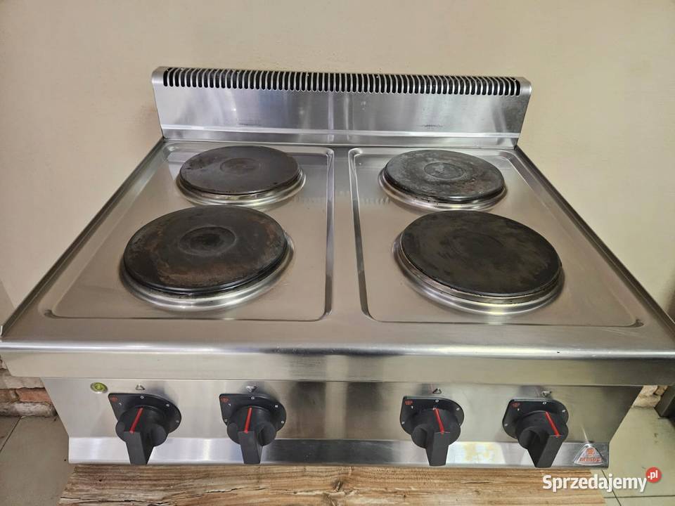 Kuchnia elektryczna 4 płytowa BERTOS 80x70 Góra