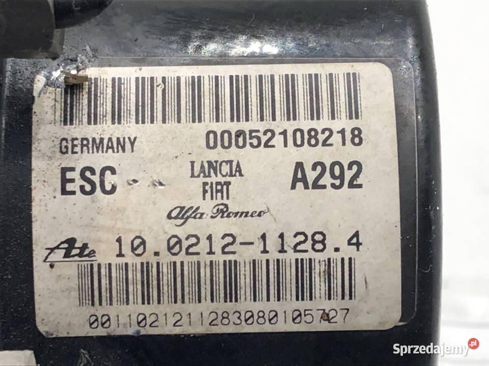 POMPA ABS FIAT DOBLO II 00052108218 16 105