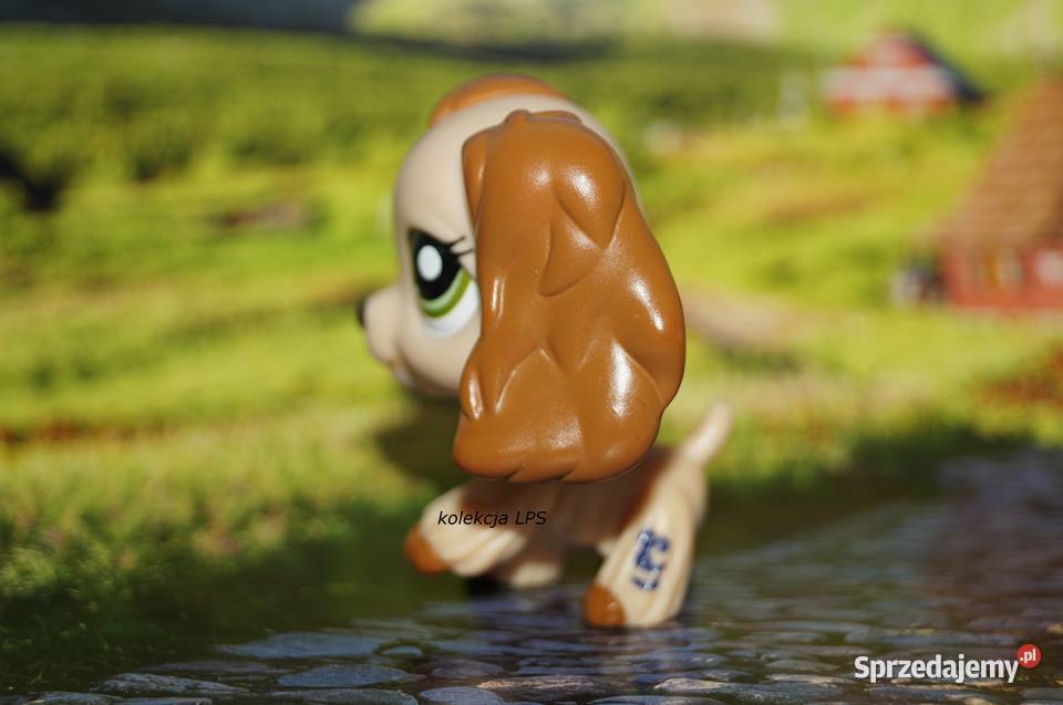 LPS Littlest Pet Shop spaniel 1963 oryginalny Rybnik