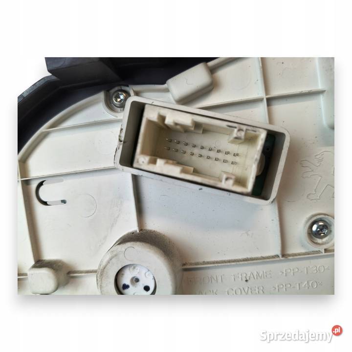 LICZNIK ZEGARY 9666636980 Peugeot 206 14 8V lubelskie