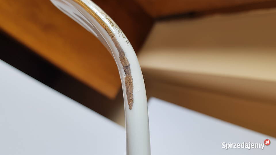 Porcelanowa chochla Złota Róża Chodzież śląskie Dąbrowa Górnicza