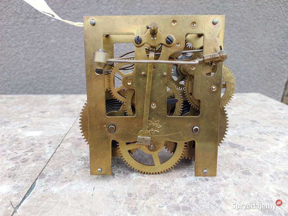 M027 Mechanizm starego zegara ściennego Junghans pomorskie Tczew