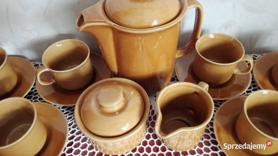 Serwis kawowy 6os Bartek Nowy porcelit Tułowice Białystok
