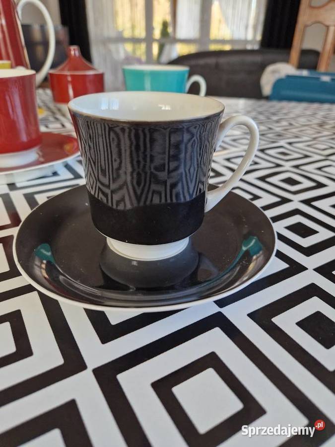 Serwis do kawy herbaty Ćmielów lata 60