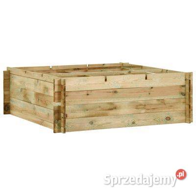 vidaXL Skrzynia ogrodowa podwyższona mazowieckie Warszawa