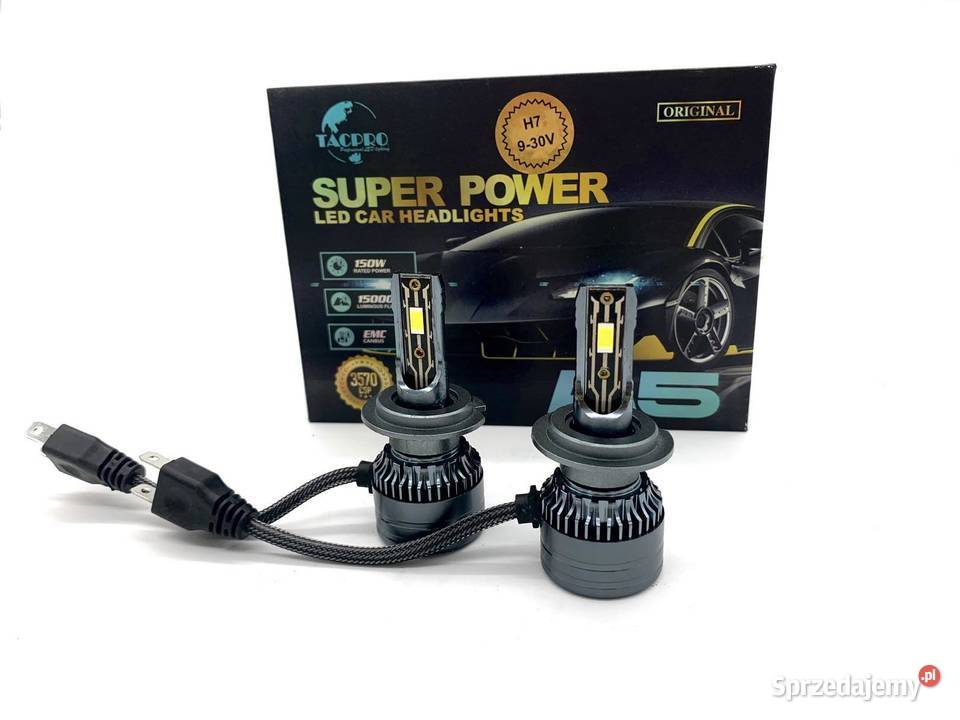 ŻARÓWKA LED H7 930V KOMPLET CANBUS Pomiechówek