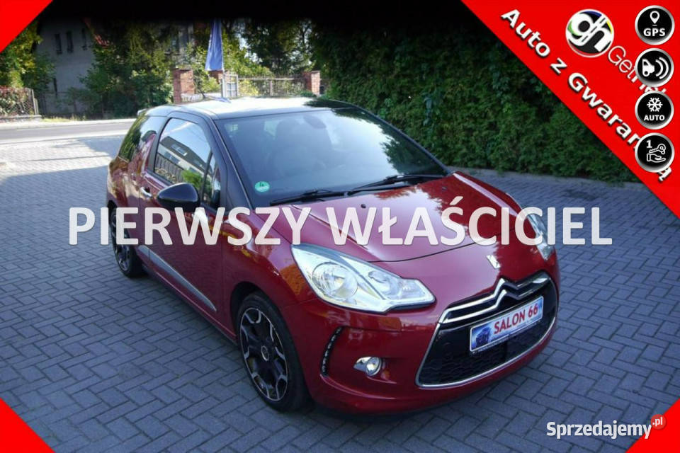 Citroen DS3 16d Ledy Stan Idealny100bezwypadkowy nawigacja DS3 śląskie