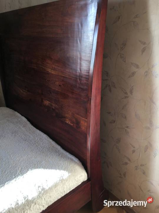 Klimatyczne łóżko z litego drewna prosto z Indii Warszawa