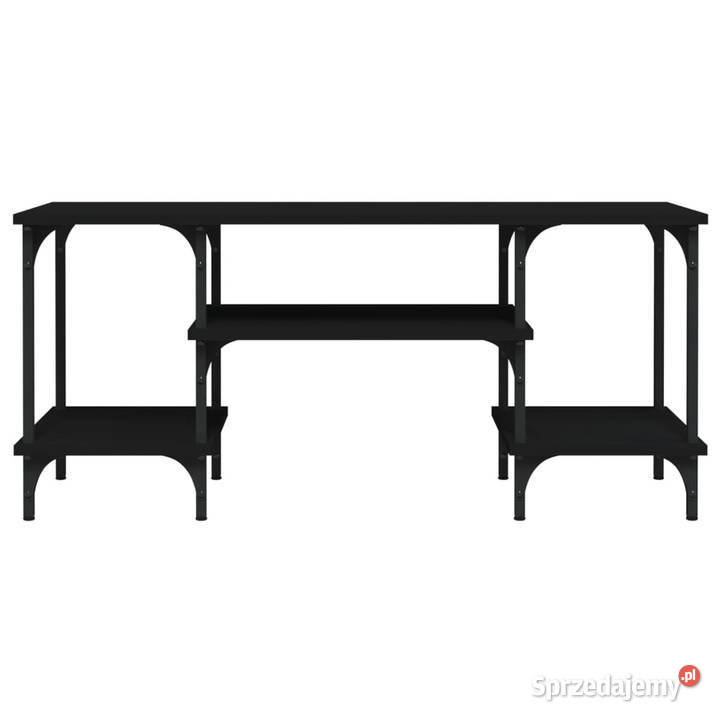 Szafka pod TV czarna 102x35x455 materiał RTV Warszawa