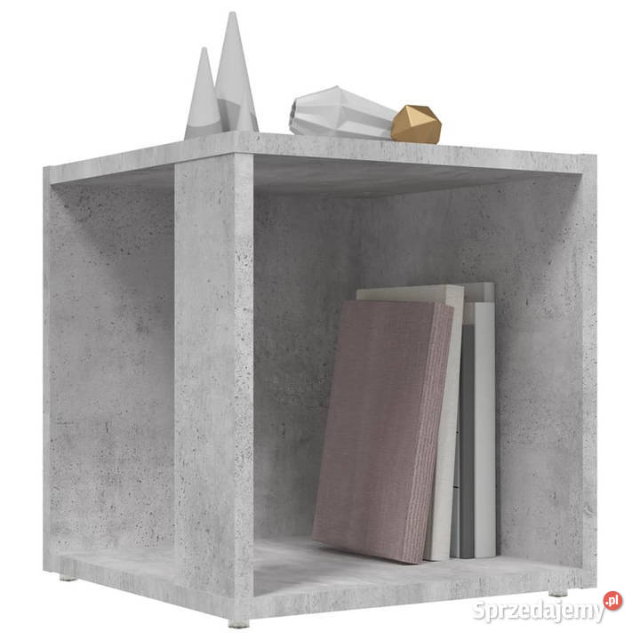 Stolik boczny szary 33x33x345 materiał mazowieckie Warszawa