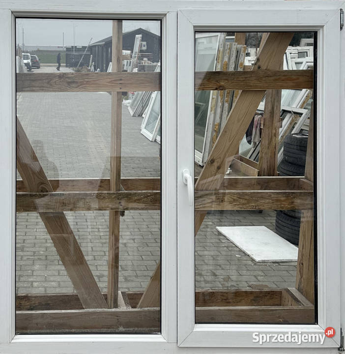OKNA KacprzaK 149X141 OKNO Używane Plastikowe Okna ścienne Siedlce