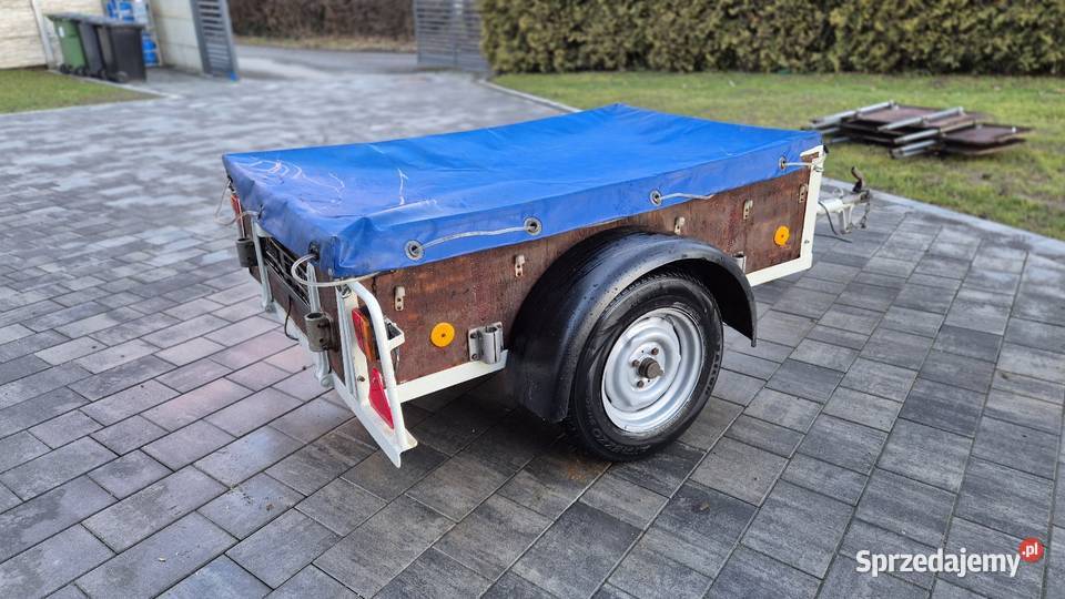 Przyczepka samochodowa do traktorka quada sprzedam