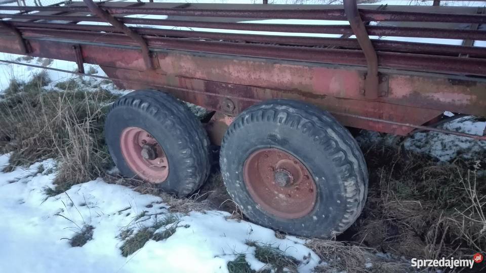 Przyczepa do bel przyczepa samozbierająca Borowie sprzedam
