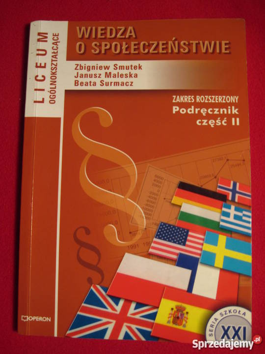 Wiedza O Społeczeństwie Operon Sprawdzian Ustrój Rzeczypospolitej Polskiej wiedza o społeczeństwie. podręcznik cz. 2. zakres rozszerzony. operon