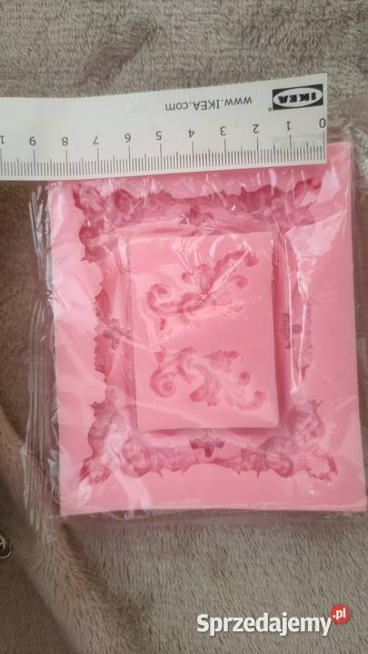 Forma silikonowa z rama ramka na zdjęcie ozdobna