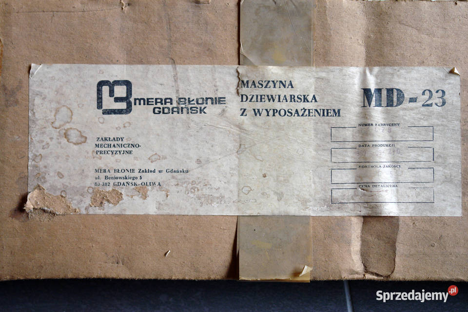 MASZYNA DZIEWIARSKA MODA MD23 Skoczów