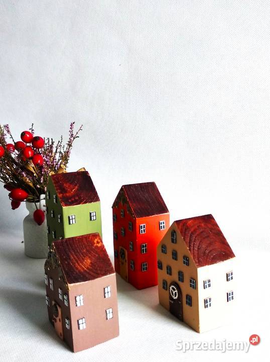 Jesienne Domki ciepło drewna i barwy natury Wrocław sprzedam
