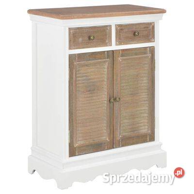 vidaXL Komoda biała 60x30x80 lite mazowieckie