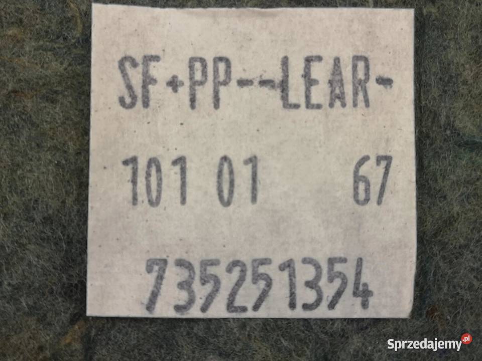 TAPICERKA WEW NADKOLA LEWY TYŁ FIAT SEICENTO lubelskie