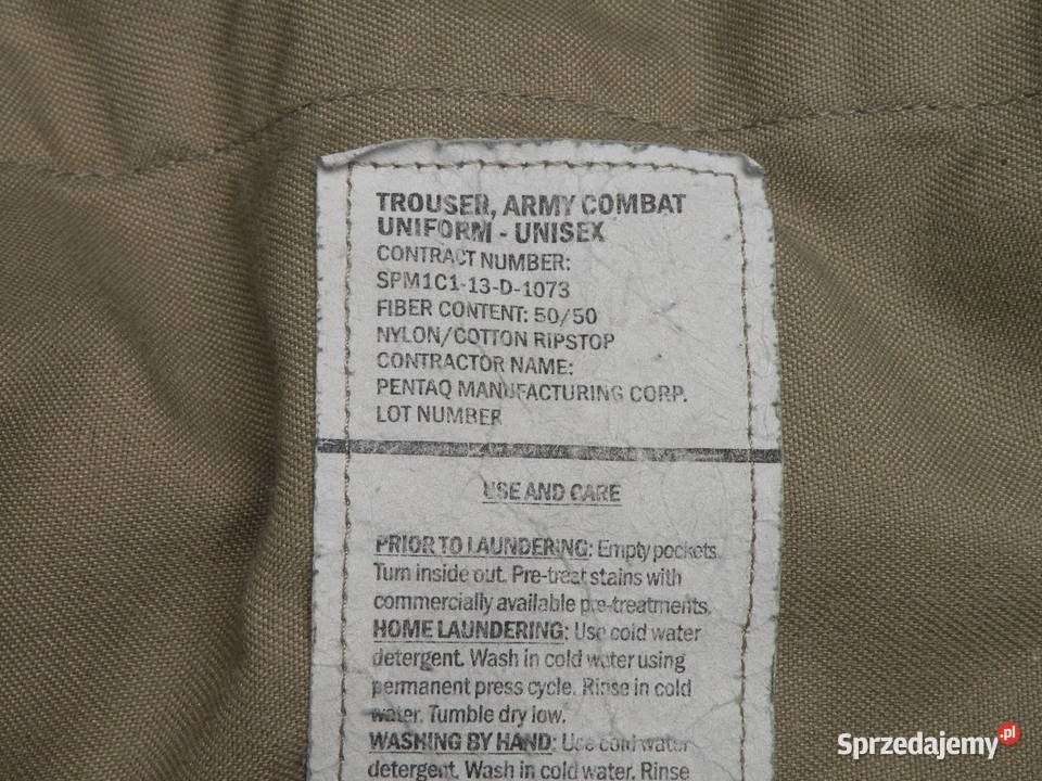 Spodnie ACU multicam OCP medium regular Wrocław