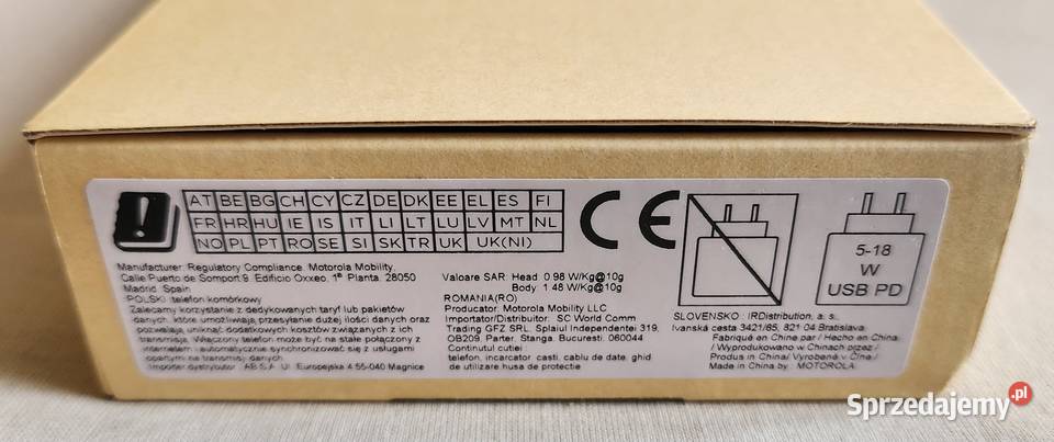 Motorola g35 5g Nowy zaplombowany Warszawa