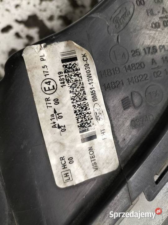 LAMPA PRZÓD LEWA EU BM5113W030CK Ford Focus Mk3 świętokrzyskie