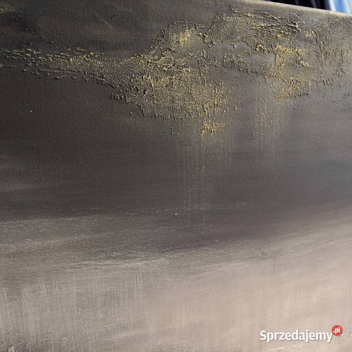 Gold rush 12 nowoczesny obraz abstrakcyjny Malbork