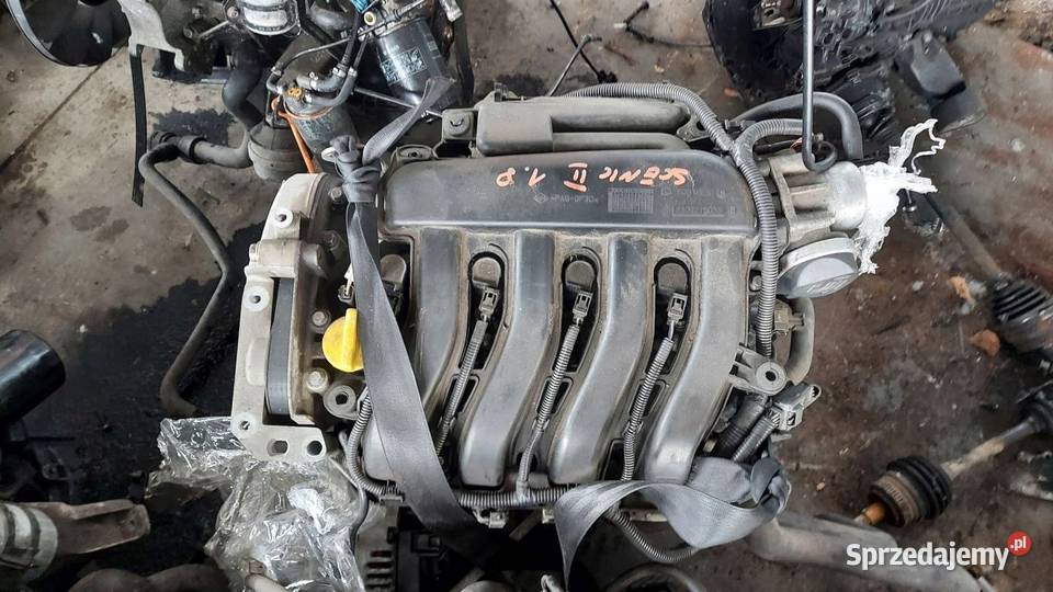 SILNIK KOMPLETNY RENAULT SCENIC II 2 16 B
