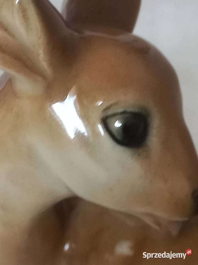 Figurka porcelanowa Sarenka Niemcy Toruń