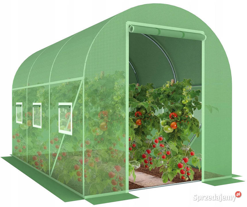 TUNEL FOLIOWY OGRODOWY szklarnia 2x3 m NOWY Kraków