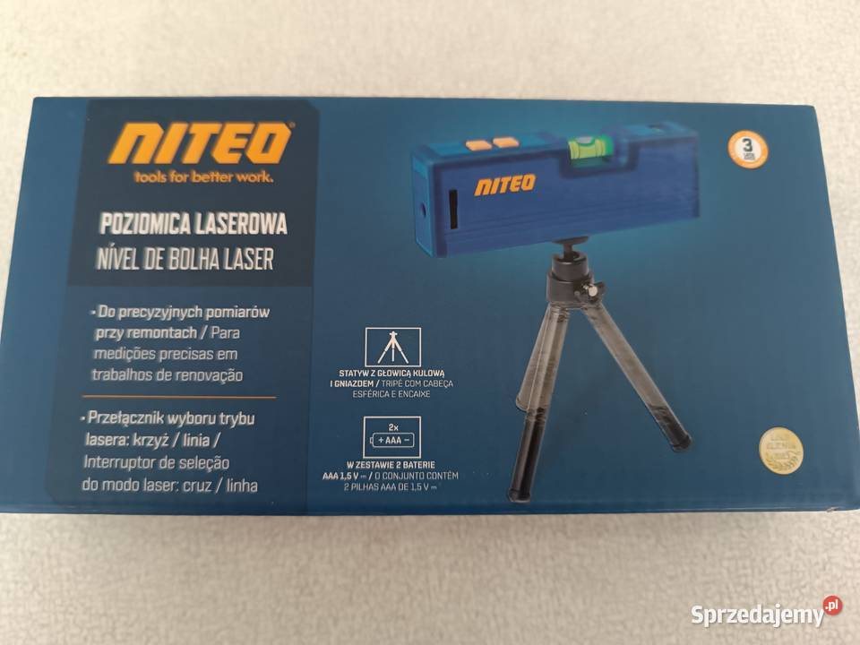 Poziomica laserowa Niteo Kędzierzyn-Koźle