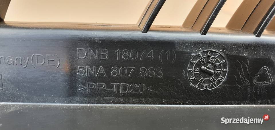 VW TIGUAN 5NA ABSORBER ZDERZAKA TYŁ ŚLIZG lubuskie Trzciel