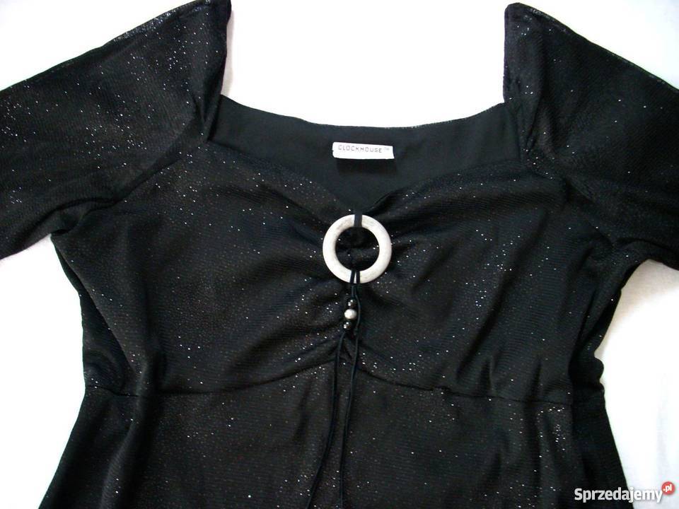 Clockhouse Wizytowa Iskrząca Tunika Bluzka j Nowy Sącz