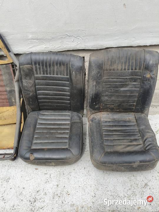 Fotele retro fiat 125 127 mazowieckie Maszna