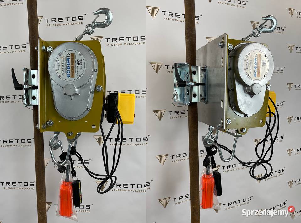 Wciągarka budowlana linowa 230V podnoszenie 500