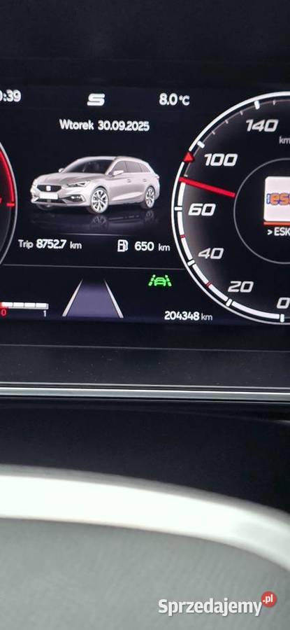 Seat leon 2021 wersja FR czarny środek Witnica sprzedam