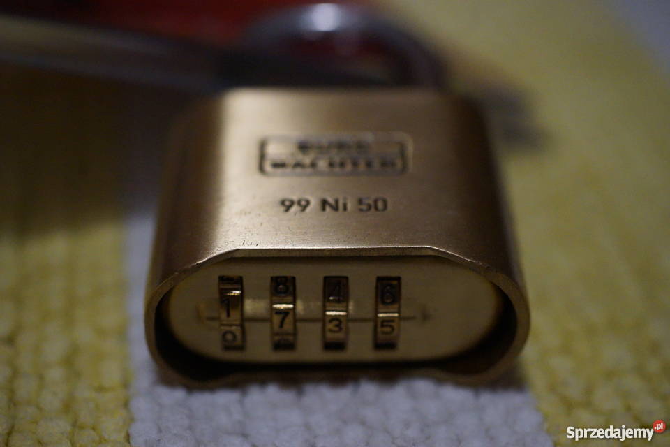Kłódki na szyfr firmy MASTER LOCK Bielsko-Biała
