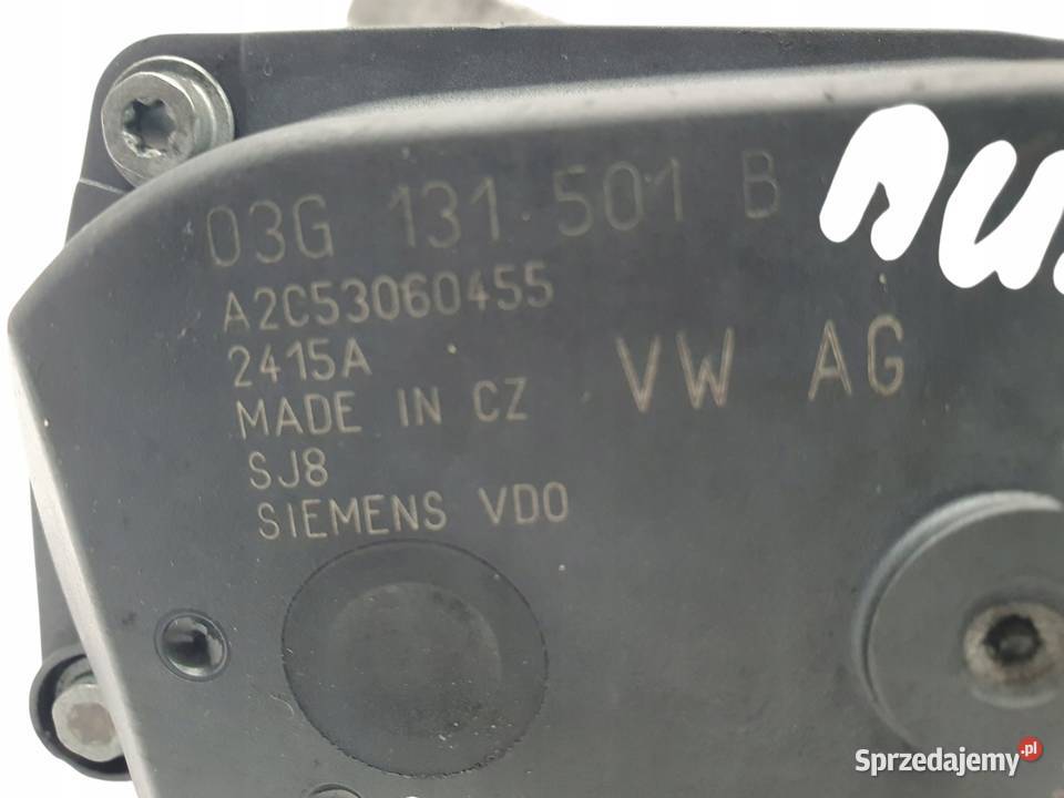 ZAWÓR EGR Audi A4 B7 A6 C6 20 TDI 03G131501B lubelskie Chełm