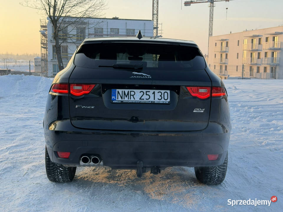 Jaguar FPACE 20 180 LED Automat 4x4 Nawigacja F-Pace Mrągowo