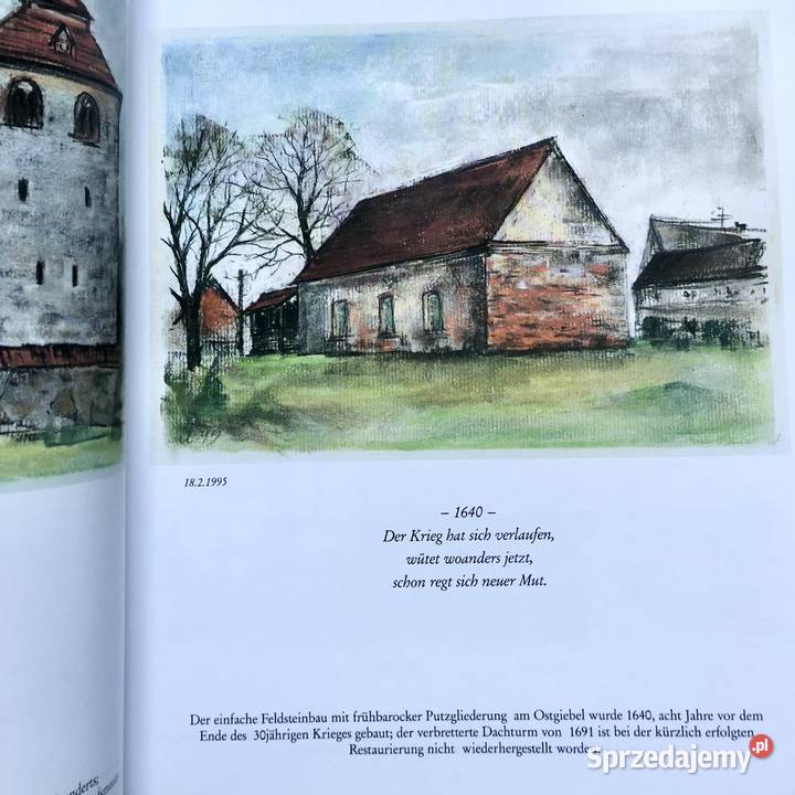 Album fotograficzny Mrkische Dorfkirchen Franz Rok wydania 2002 Poznań