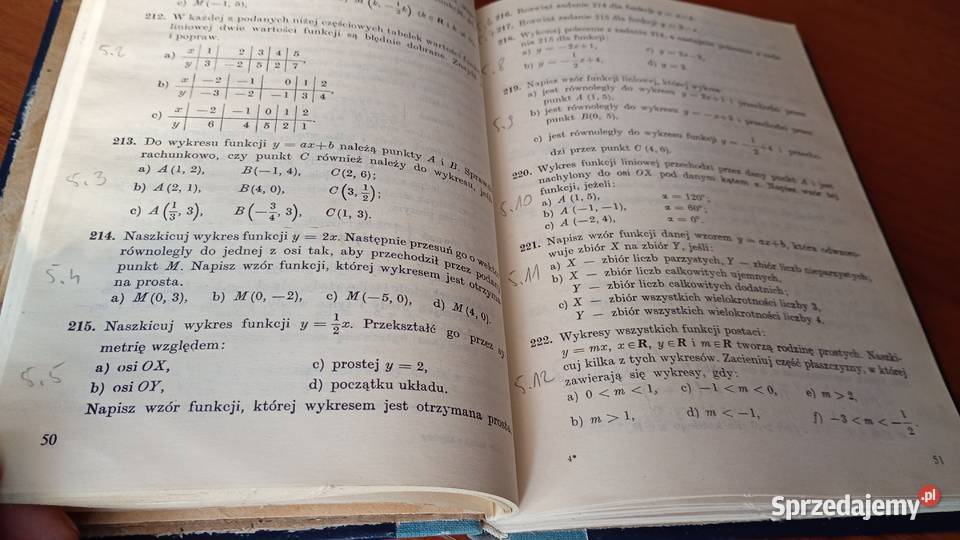 Zbiór zadań z algebry klasy I i II 1 2 liceum matematyka