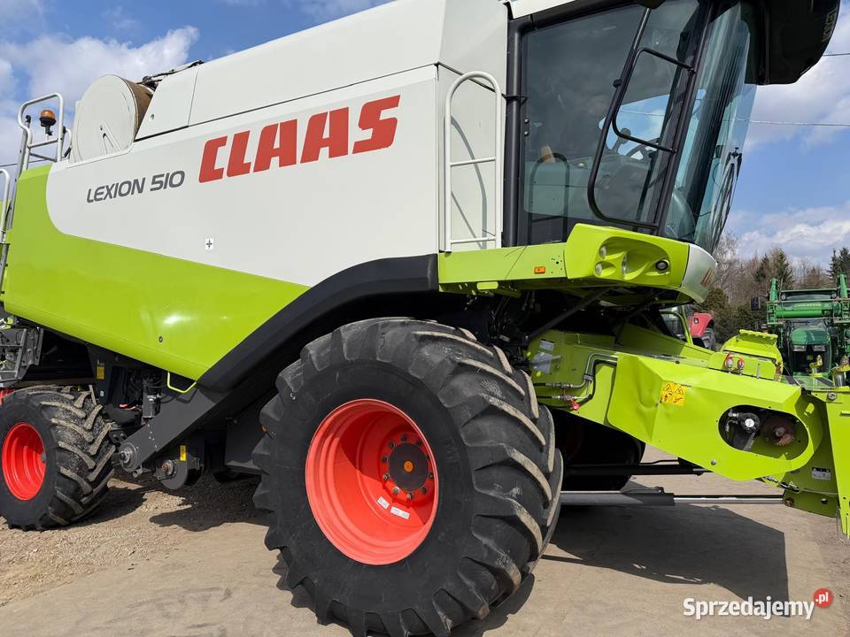 Kombajn zbożowy Claas Lexion 510 Nowa Ruda