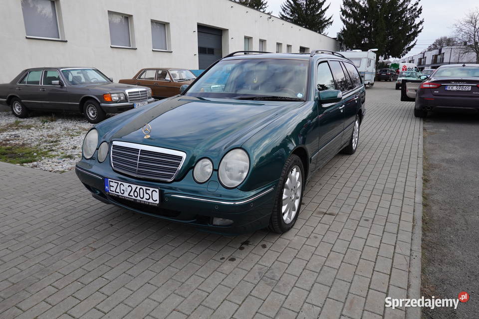 Mercedes E430 V8 4MATIC W210 1999 Wyjątkowy elektryczne lusterka łódzkie Zgierz
